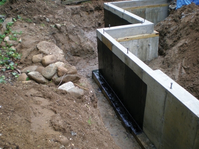 Foundations / Retaining Walls Waterproofing