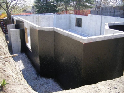Foundations / Retaining Walls Waterproofing