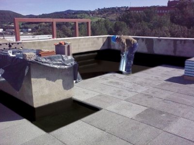 Inverted Flat Roof Waterproofing