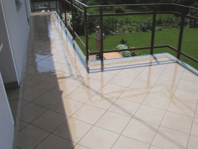 Transparent Balcony / Terrace Waterproofing